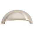 thumbnail image 4 of Hickory Hardware P3055-15 3 In. Williamsburg Satin Nickel Cup Cabinet Pull, 4 of 5