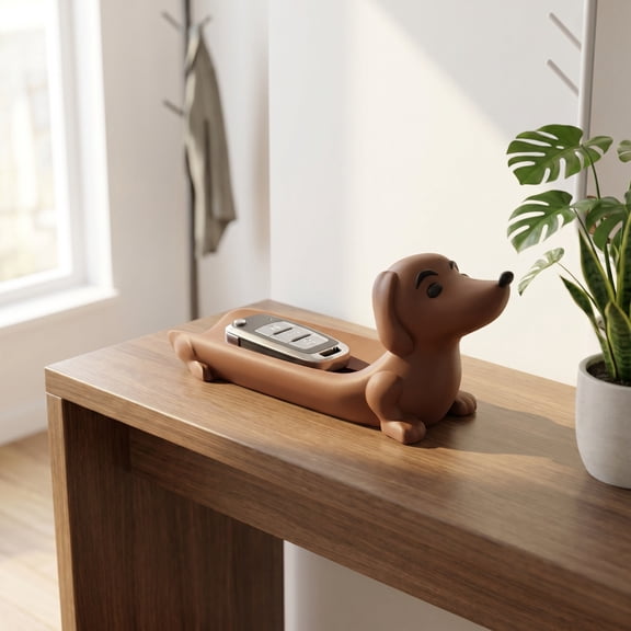 Eolstice Dachshund Hot Dog Serving Tray, Cute Sausage Dog Shaped Sandwich Plate, Snack Platter for Kitchen Party, Home Decor Table Serving, Fun Gift