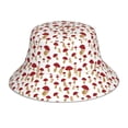 thumbnail image 1 of Balery Red Mushroom Sombreros para el sol para hombre y mujer, sombrero de pescador con UPF 50+, 1 of 6