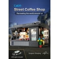thumbnail image 5 of CaDA® Landscape series Coffee House Model Building Block Toy C66005W Building Kit for Kids (768 Pieces), 5 of 11