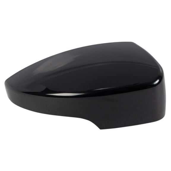 TRQ Mirror Cap Smooth Black Passenger Right RH for Escape Focus CMax with Signal MCA08477 Fits select: 2013-2016 FORD ESCAPE, 2012-2018 FORD FOCUS