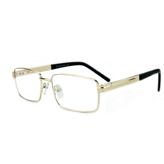 Newbee Fashion - Slim High Quality Metal Frame Durable Rx Frames w/ Spring Hinges