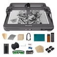 thumbnail image 2 of MR.CARVE Engraver Engraving Marker Infrared Module and 10W Blue Module Support Offline Work APP Control Compatible with WindowsAndroidIOS/ for Paper Bamboo Glass Acrylic Metal Material, 2 of 7