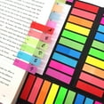thumbnail image 3 of 1200Pcs Colored Page Markers,6 Sets Fluorescent Sticky Tabs in 10 Primary Colors,Neon Sticky Notes Flags,Waterproof Writable Translucent Page Flags for Books,Bookmarks,Notebook,Removes Cleanly, 3 of 7
