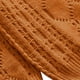 thumbnail image 4 of Cowsor Toddler Neck Ribbed Knit Sweater Baby Boys Girls Fall Winter Cozy Soft Warm Pullover Chunky Striped Sweatshirt, 4 of 5