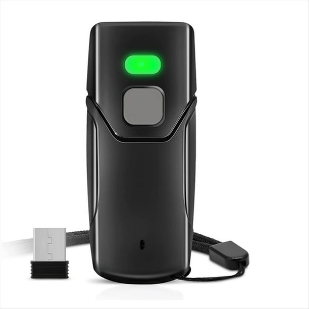 Escáner de Código de Barras Inalámbrico 1D Mini Escáner Bluetooth Compatible con Android POS