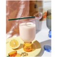 thumbnail image 2 of Transparent Color Clashing Cup Portable Stable Cup with Colorful Spoon for School Elementary School Student, 2 of 3
