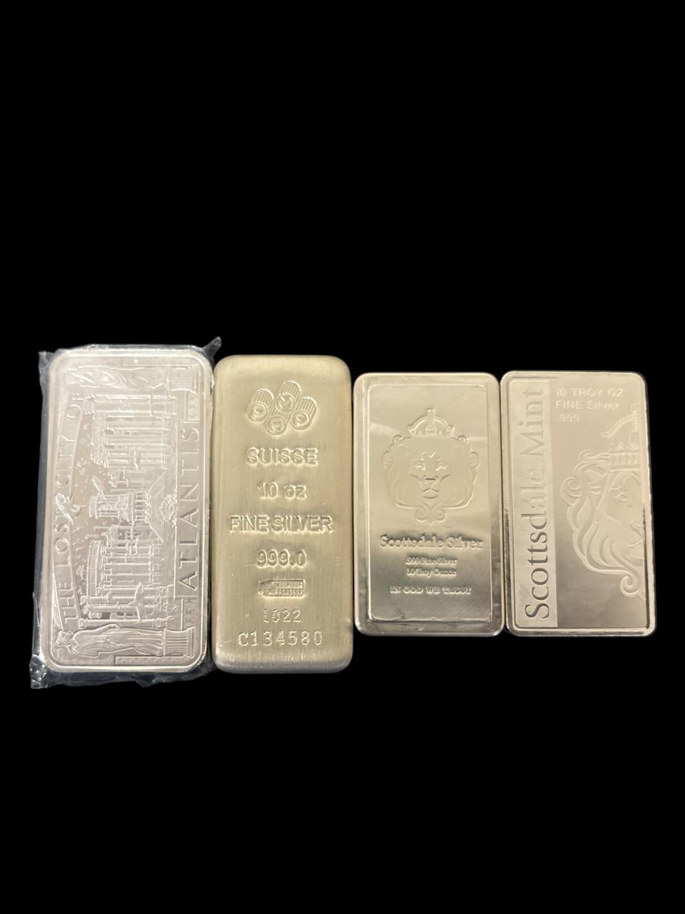 10 oz Silver Bar - 9Fine Mint - Walmart.com