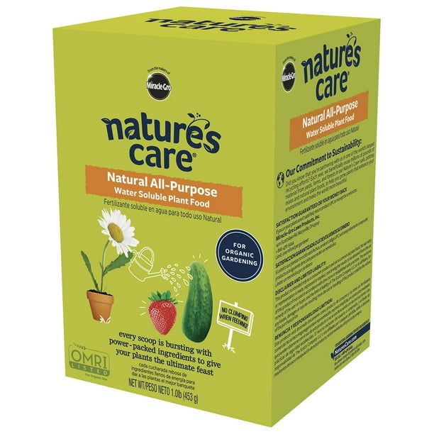 Nature's Care Natural AllPurpose Water Soluble Plant Food, 1 lb
