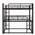 thumbnail image 2 of [Stable & Space Saving Solution] Restonic Bunk Bed in Twin XL with Metal Slats & Guard Rails, 2 of 8