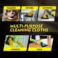 thumbnail image 6 of Black Microfiber Cleaning Cloth-10PK, Absorbent Cleaning Rags 12"x12" | Microfiber Towels for Cars Lint Free Soft Microfiber Towels, Kitchen Towels Dusting Cloth, Dish Rags, Cleaning Towels, 6 of 6