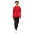 thumbnail image 4 of U.S. Polo Assn. Boys Long Sleeve Solid T-Shirt, Sizes 4-18, 4 of 4