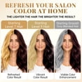 thumbnail image 5 of Joyful Young Hair Dye Shampoo 3-in-1, Mahogany Brown Semi-Permanent Gray Hair Coverage, Color Depositing Shampoo for Women & Men, Vegan Ammonia-Free, 5 of 8