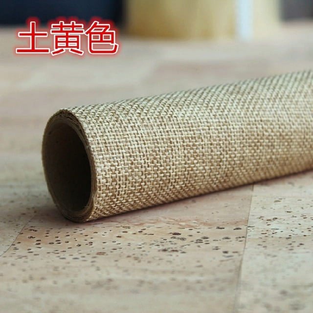 45x90cm Self Adhesive Linen Fabric For DIY Handmade Crafts Gift Packaging Home Renovation Decorative Cloth By The Yard