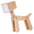 thumbnail image 2 of Modern Design Wooden Desk Lamp Led Animals Dog Lamp Dimmer Table Lamp Lighting For Kids Boys Living, 2 of 5