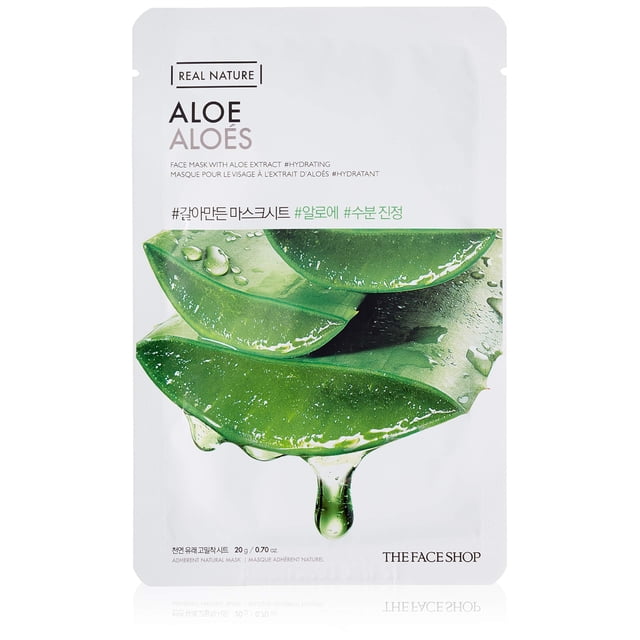 Mascarilla Facial The Face Shop Real Nature Aloe Vera 20 g
