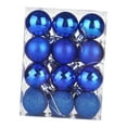 thumbnail image 2 of 24Pcs Christmas Ball Ornaments DIY Decorative for Engagement Indoor Wedding Dark Blue, 2 of 8