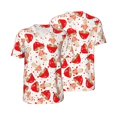 thumbnail image 6 of Rocae Cute Mushroom for Breathable Men's Baseball T-Shirt Fashionable Casual Baseball Jersey, Moisture-wicking Sportswear Small, 6 of 9