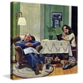 thumbnail image 3 of Marmont Hill After Dinner At The Farm John Falter Painting Print On Canvas, 3 of 5
