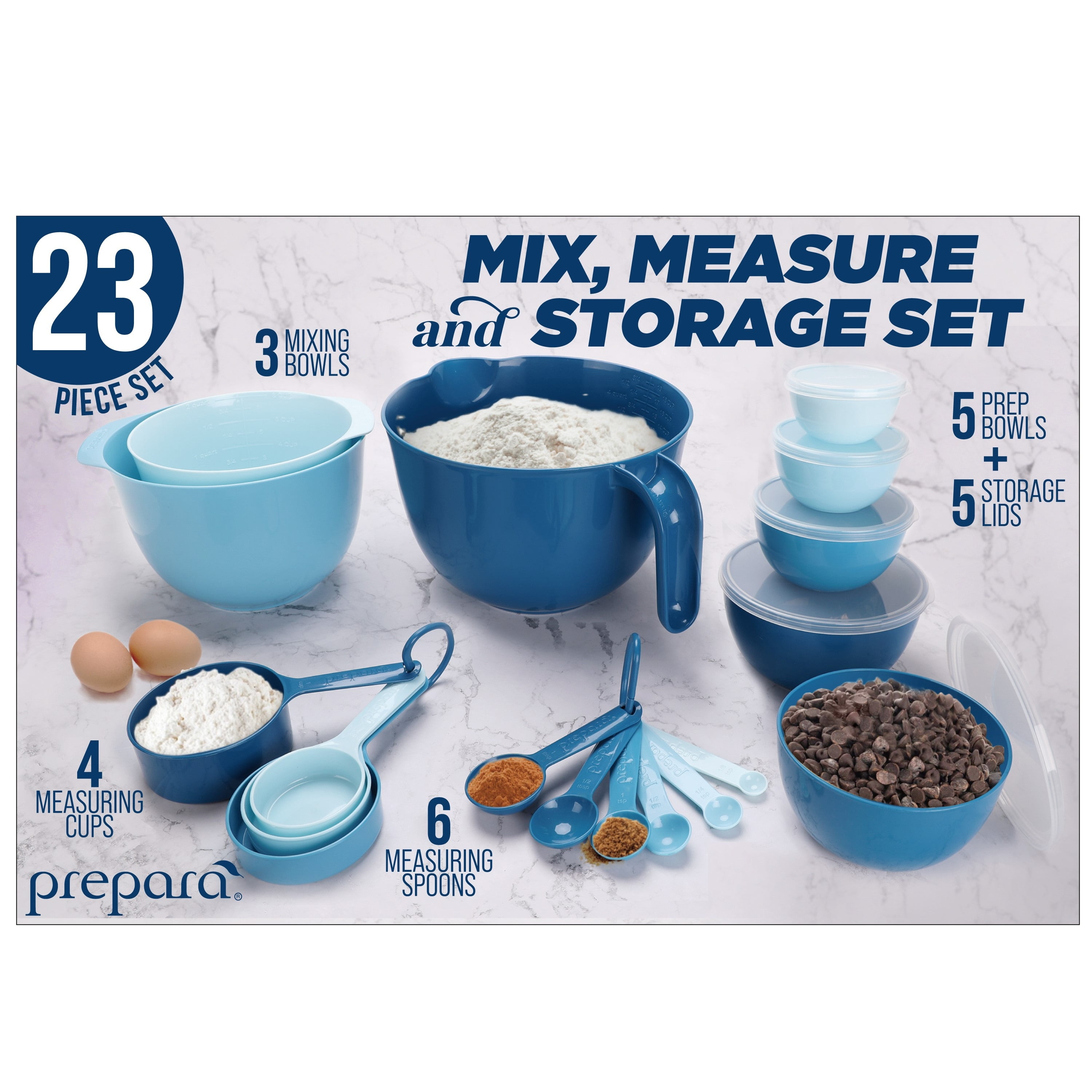 Farberware Professional 23-piece Aqua Mix and Measure Baking Set