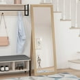 thumbnail image 2 of HOMCOM 58"x 20" Full Length Mirror, Floor Standing Mirror, Dressing Mirror, 2 of 10