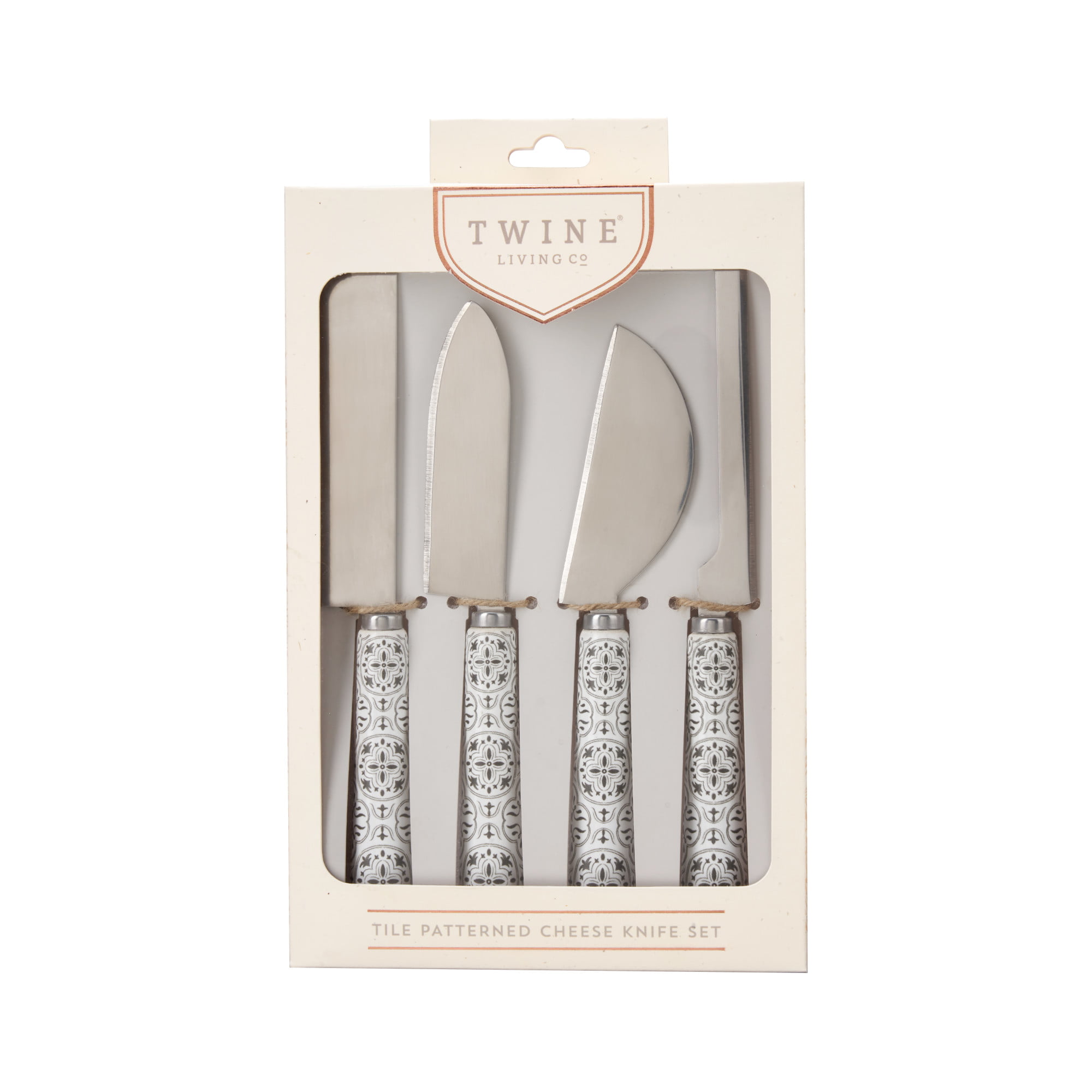 Twine Starlight Cheese Knife Set - Mens Store, Made In USA