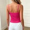 thumbnail image 2 of ZIXKCGDSE Womens Summer Tops Adjustable Spaghetti Strap Tank Top Going Out Trendy Crop Tops Size M, 2 of 3