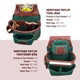 thumbnail image 4 of Set de bolsas para herramientas Occidental Leather Heritage FatLip XXXL, 4 of 6