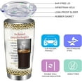 thumbnail image 4 of School Psychologist Gifts for Women, 20 Oz School Psychologist Tumbler with Lids Straws, Gifts for Psychiatrist, Therapist, Coworker, School Counselor, School Psychologist Teacher Gift Mug, 4 of 6