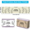 thumbnail image 4 of 90PCS Plants Soap Wrappers Soap Wrap Paper Tape Vertical Soap Paper Tag Soap Sleeves Covers for Soap Bar Packaging 8.2 Inch, 4 of 8