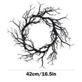 thumbnail image 2 of Fall Looped Dead Branch Design Wreath for Living Room Bedroom Dining Room Halloween Fall Christmas Thanksgiving Decoration, 2 of 6
