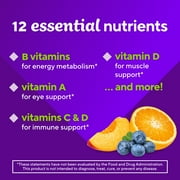 vitafusion MultiVites Gummy Multivitamins for Adults, Berry, Peach and Orange Flavored, 150 Count