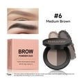thumbnail image 2 of Dual Color Brow Powder,Natural Smooth Eyebrow Powder For Professional Brow Contour Palette,Filler Defined & Sculpt,Ideal Ideal For Eyes Makeup Advancer, 2 of 6