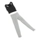 thumbnail image 4 of 1/12 traje de chaleco y pantalones para mujer, accesorio de ropa en miniatura para modelo de muñeca de 6 ", figuras de femeninos , Gris negro negro gris Hugo Figura chaleco, 4 of 10
