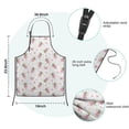 thumbnail image 7 of Fairy Heart Pattern Kids Aprons for Girls and Boys,Adjustable Neck Strap Toddler Aprons for Kids Cooking Baking, 7 of 7