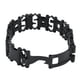 thumbnail image 3 of Pulsera Multifuncional De Acero Inoxidable Para Herramientas Al Aire Libre, Pulsera Punk Para Senderismo, Camping, Dispositivos De Emergencia, Color Negro, 3 of 7