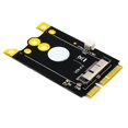 thumbnail image 3 of 2X Versión de Actualización Mini Pcie (Mpcie) Placa Adaptadora Convertidora 12 + 6 Tarjeta Wifi Una Mini Pci-E para Broadcom Bcm94360Cd, 3 of 5