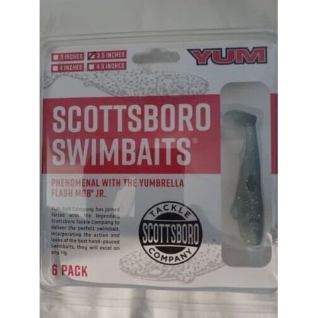 YUM SCOTTSBORO 3.5IN MINNOW-SEXY SHAD