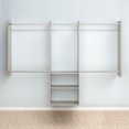 thumbnail image 4 of Easy Track Organisateur de Rangement de Luxe avec Étagères et Tiroirs, Gris, 4 of 5