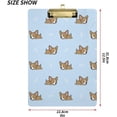 thumbnail image 3 of FMSHPON Chihuahua Bone Clipboard Hardboard Wood Nursing Clip Board and Pull for Standard A4 Letter 13x9 inches, 3 of 6