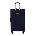 Wrangler 5pc Softside Spinner Travel Luggage Set, Navy