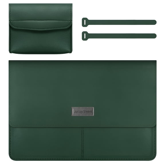 HBMYN Laptop Sleeve Case for 11-16 Inch Laptops, Carrying Cover, Green (13-14 Inch)