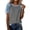Grey, variant on YVNAURA Womens Summer Crewneck T Shirts Casual Vacation Outfits Short Sleeve Loose Fit Tees Going Out Tops Breathable Lightweight Everyday Basic Summer Tops for Women 2026, White,L