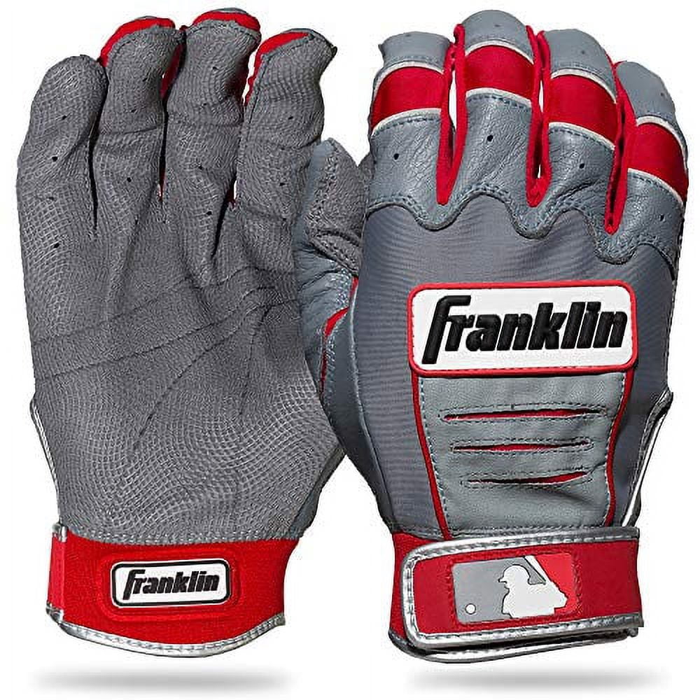 Gants De Baseball Franklin CFX Pro Youth - Taille S, Blanc Chromé