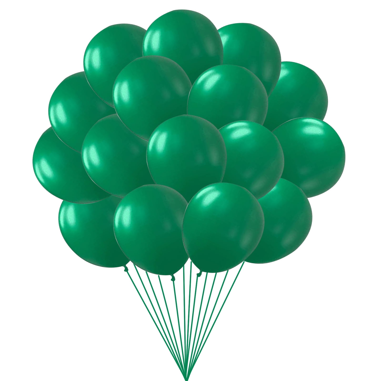 Dark Green Balloons 10 inch 100pcs Latex Party Balloons for Birthday