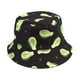 thumbnail image 1 of Lindo sombrero de pescador para playa, sombreros de pescador para mujeres, reversible, de doble cara, aguacate, negro/berenjena$Sombrero de pescador reversible, gorra de verano para playa, 1 of 3