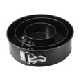 thumbnail image 3 of Unique Bargains Springform Pan Set, Carbon Steel Non-Stick 4-inch 7-inch 9-inch Leakproof Round Cheesecake Cake Pan, 3 of 5