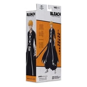 BLEACH: Thousand-Year Blood War Ichigo Kurosaki (Fullbring Bankai) 7 Action Figure [Silver Platinum Edition] - McFarlane Toys