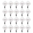 thumbnail image 1 of Adhesive Hook 20PCS White PlasticShaped Damage-Free Hanging Wall Hooks, 1 of 6