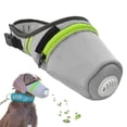 thumbnail image 1 of Adjustable Dog Gas Mask, Dog Mouth Mask with Filter, Reusable Dog Muzzles, Breathable Dog Air Filter Mask, Anti Smog Respirator, Effectively Filter air Pollution (Medium), 1 of 8